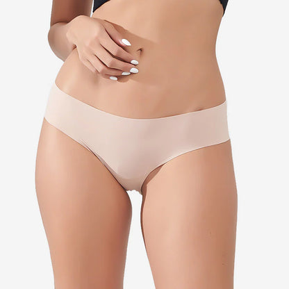 Love Lingeries | Seamless Underwear Naked Women Sense Comfortable Low Waist Briefs